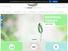 Tablet Screenshot of koan-psy.com